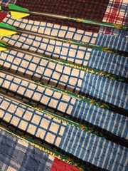 6 BEMAN ICS HUNTER 400 CARBON ARROWS COMPLETE 8.4 GPI BLAZER VANES BOWHUNTING