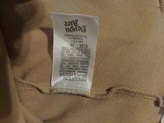 Devon Aire Beige English Riding Breeches Sz 26 Kids or Womens Elastic 22″ Inseam