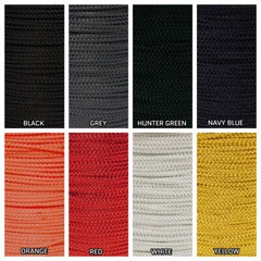 GOLBERG Diamond Braid Nylon Rope 1/8″, 3/16″, 1/4″, 5/16″, 3/8″ 10ft – 100ft