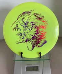Discraft Big Z Zeus Distance Driver yellow 177 grams