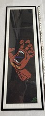 SANTA CRUZ X MOB SCREAMING HAND JIM PHILLIPS ARTWORK GRIPTAPE FROM 2013 9X33 RED