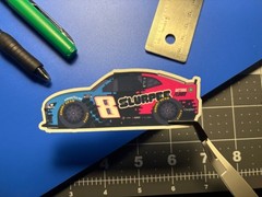 2025 NASCAR Kyle Busch Slurpee Sticker