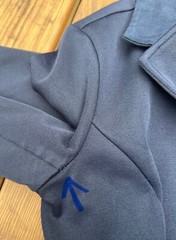 Animo Italia Navy Show Jacket / Show Coat in Navy (Women’s Size: 44)