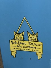 2025 Skateshop Day Deck – Real Natas Kaupus Todd Francis Panther 10.8″ Shaped