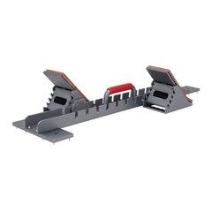 9.44*35.43in Silver& Grey Aluminum Alloy& Rubber Running Track Blocks