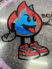 Discraft FuZed Z Scorch Character Stamp 176g Max Weight Premium Thrower 8.5/10