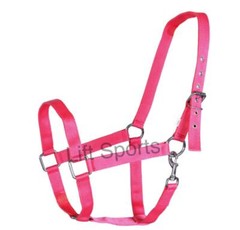 Horse Halter Nylon Full Size Adjustable Tack Shows Equestrian New