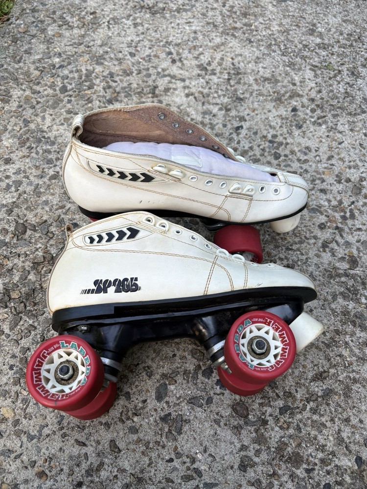 VTG Pacer SP205 Quad Racer Roller Skates Womens 10 Labeda Jammer
