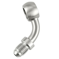 3AN Male to 10.2mm 3/8″ Banjo 45 Degree Stainless Steel Brake 45 Deg-3AN ID10.2