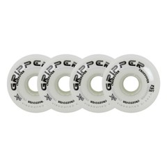 Labeda Roller Hockey Wheels Gripper White/Yellow 76A 83A 76mm 80mm HILO