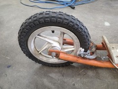 1980’s Orange Crush Kick Scooter Crusher