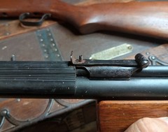 1978 Sheridan Blue Streak 5mm C Series Air Rifle Racine WI TESTED HOLDS AIR