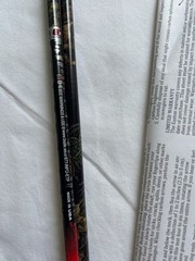 6 Easton Blood Line Carbon 330 9.4 GPI Blazer Vanes 32″ Uncut Black/White New