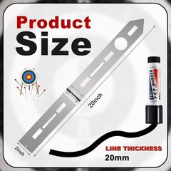 Epakh Axe Throwing Target Template Stainless Steel Black, Blue, Red
