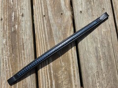 NEW High Quality Black Leather BLUE GLITTER Dressage Browband – F/S – 16.25″ L
