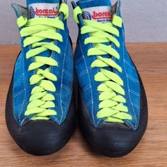 Boreal Women’s 5.5 EU 36 Vintage Rock Climbing Shoes Blue Black Spain 80s 90s