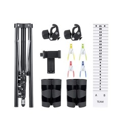 New Valley Walber Score Keeper Set – Scoreboard & Drinkholders for Cornhole E…