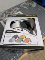 New JT Proflex Whiteout ICE Goggle (Pure white/clear) Limited Edition Committed