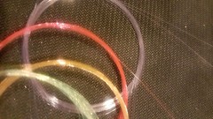 2 x1 foot strands BullsEye FIBER OPTICS Replace GUN Bows/Sights .029/.75mm