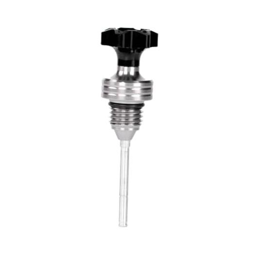 Dirt Bike Dipstick, CNC Alloy Pit Bike Engine Oil Dipstick for CRF50 Black