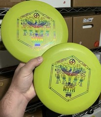 USED! Old Stock Infinite Discs P@!R of D-Blend Myth @175 Green Innova Disc Golf