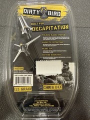 New G5 Dirty Bird Decap Broadheads – 2 Pack With Weight Matched Practice Tip