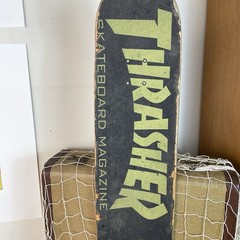 Thrasher Magazine Skateboard Deck Trashed Destroyed For Use, Display, Home Decor