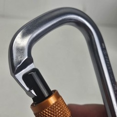 Black Diamond Belay and Black Diamond Locking Carabiner Rock Climbing Gear