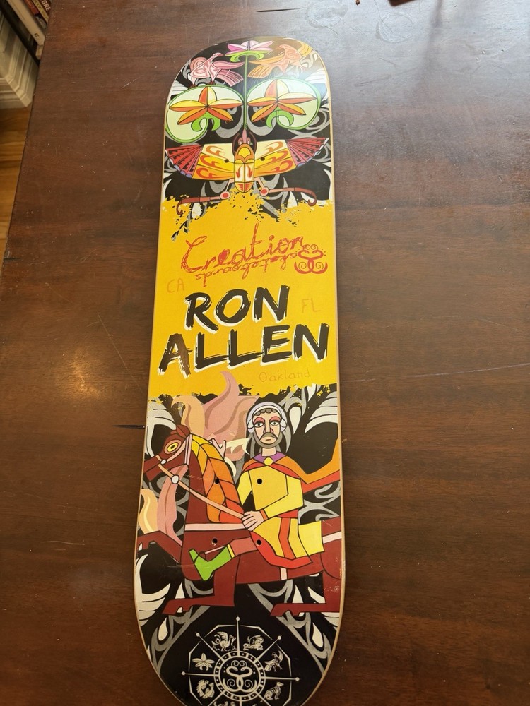 Creation Skateboards Ron Allen Pro Deck Oakland Rare Vintage NOS