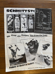 original vintage 1985 SCHMITT STIX product mailer 1985
