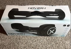 Hover-1 Rebel hoverboard Black LED Lights Non-Slip UL2272 Certified