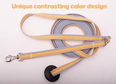 Cord Cotton Lunge Line with Rubber Stop，Equine Lunge Line for Horses with Swi…