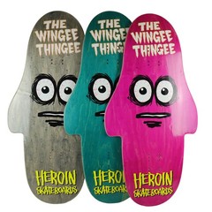 Heroin Skateboard Deck Wingy Thingee (Assorted) 15.25″ x 31″