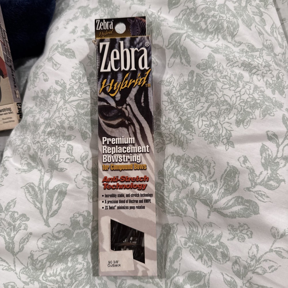 Zebra Hybrid Premium Replacement Bowstring 90 3/8 TAN/BLK Outback Matthews brand