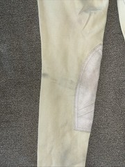 Devon Aire Equestrian Riding Breeches Knee Patch Tan Pants Size 30 Regular