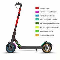 Reflective Stickers Fr Ninebot ES/Xiaomi Mijia M365 Pro/MAX G30 Electric Scooter