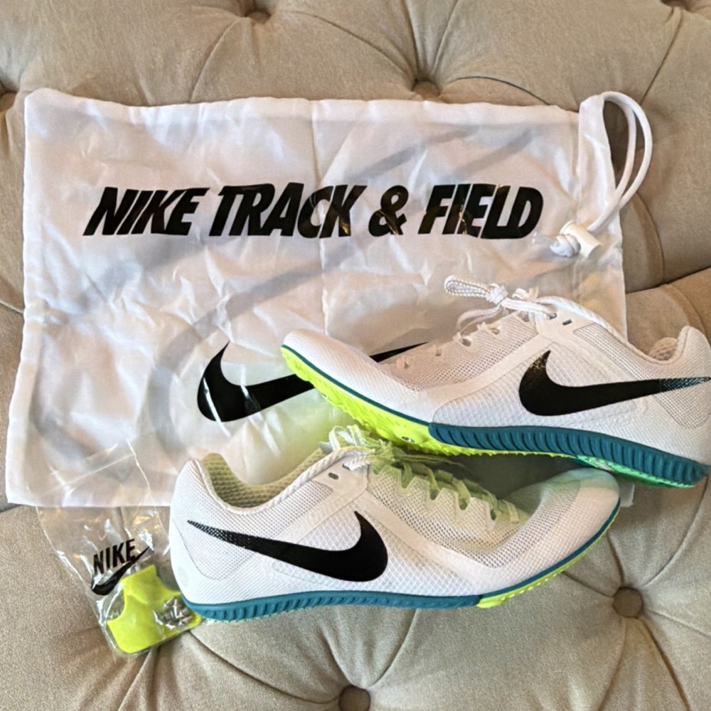 Nike Zoom Rival Multi Track & Field Spikes White/Blue US 10.5 FZ9664-102