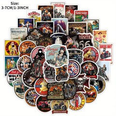 Random Cool Laptop Motorcycle Sticker Lot Dope Car Bumper Decals Gift