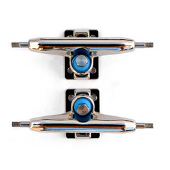 Delidecks Trux Hex Hybrid Fingerboard Trucks Purple Silver 36mm