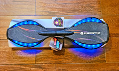 Razor Black Label RipStik Ripster Light Up – Caster Board with Multi-Color LEDs