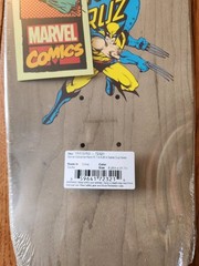 Rare OOP Santa Cruz X Marvel Wolverine Screaming Hand Skateboard SEALED