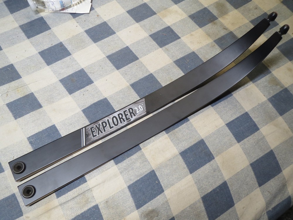 October Mountain Products Explorer 2.0 Recurve Bow Limbs 62in. 35lbs.