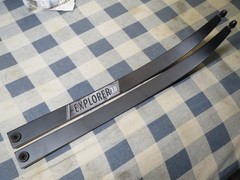 October Mountain Products Explorer 2.0 Recurve Bow Limbs 62in. 35lbs.