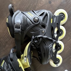 Powerslide Imperial Yellow 80 Inline Skates Men’s US M 8-9 MPN 908376