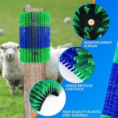 Extra Large Size Livestock Scratching Brush, Upgraded Horse/Goat/Co… Fast Ship