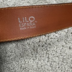 Lilo Espana 1.25″ Bilbao Belt (34-36) Camel