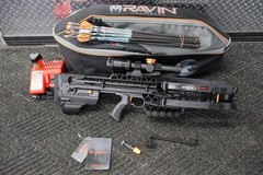 Ravin R500E Crossbow kit electric drive with 14 bolts case battery and charger