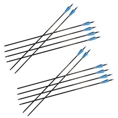 New 12pcs 7.8mm mixed carbon arrow replaceable arrow for composite reverse bow
