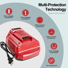 DTK Fast Charging Replacement for Toro 60V Charger 60 Volts Ultra Turbo Batte…