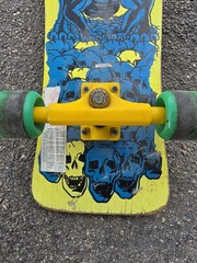 Vintage Nash Executioner Blue Dragon Complete Skateboard